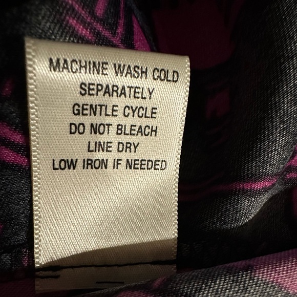 Emma & Michele Pink and Black Midi Dress - Picture 8 of 9